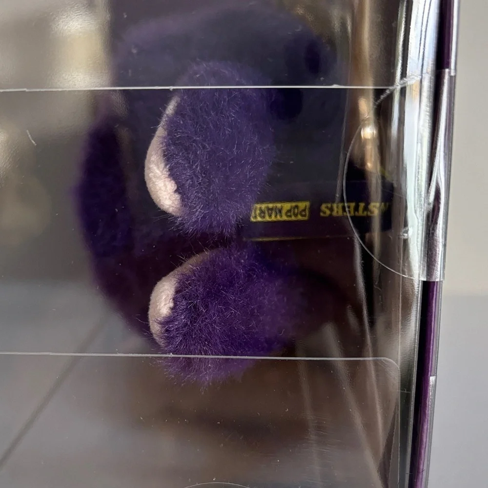 Pop Mart Labubu x Pronounce Wings of Fortune Vinyl Plush Purple Gold Figure